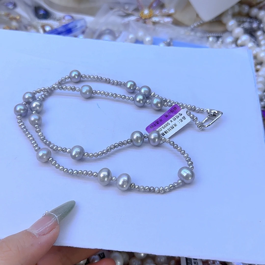 未镶嵌项链定制809淡水珍珠