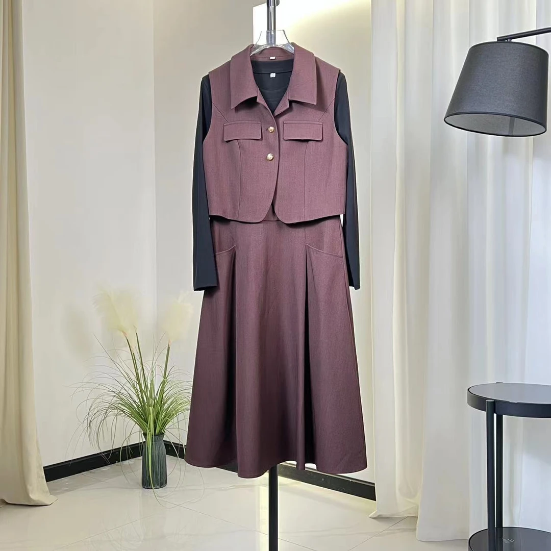 【FT009】气质时尚套装春季长袖时尚休闲百搭长款 女士