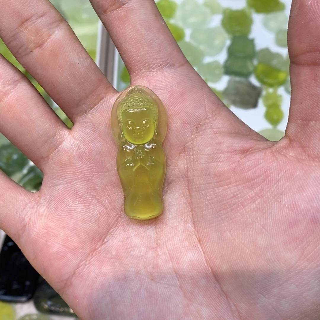 岫玉未镶嵌吊坠(不含链)