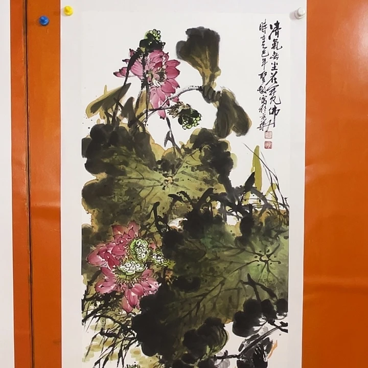国画张圣敏先生纯手绘作品