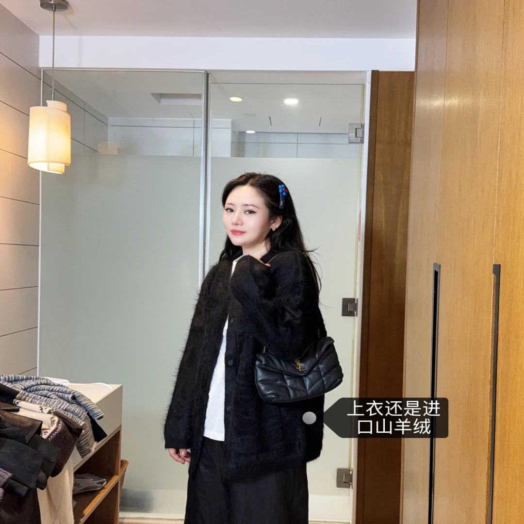 山羊绒开衫一套(no退换)