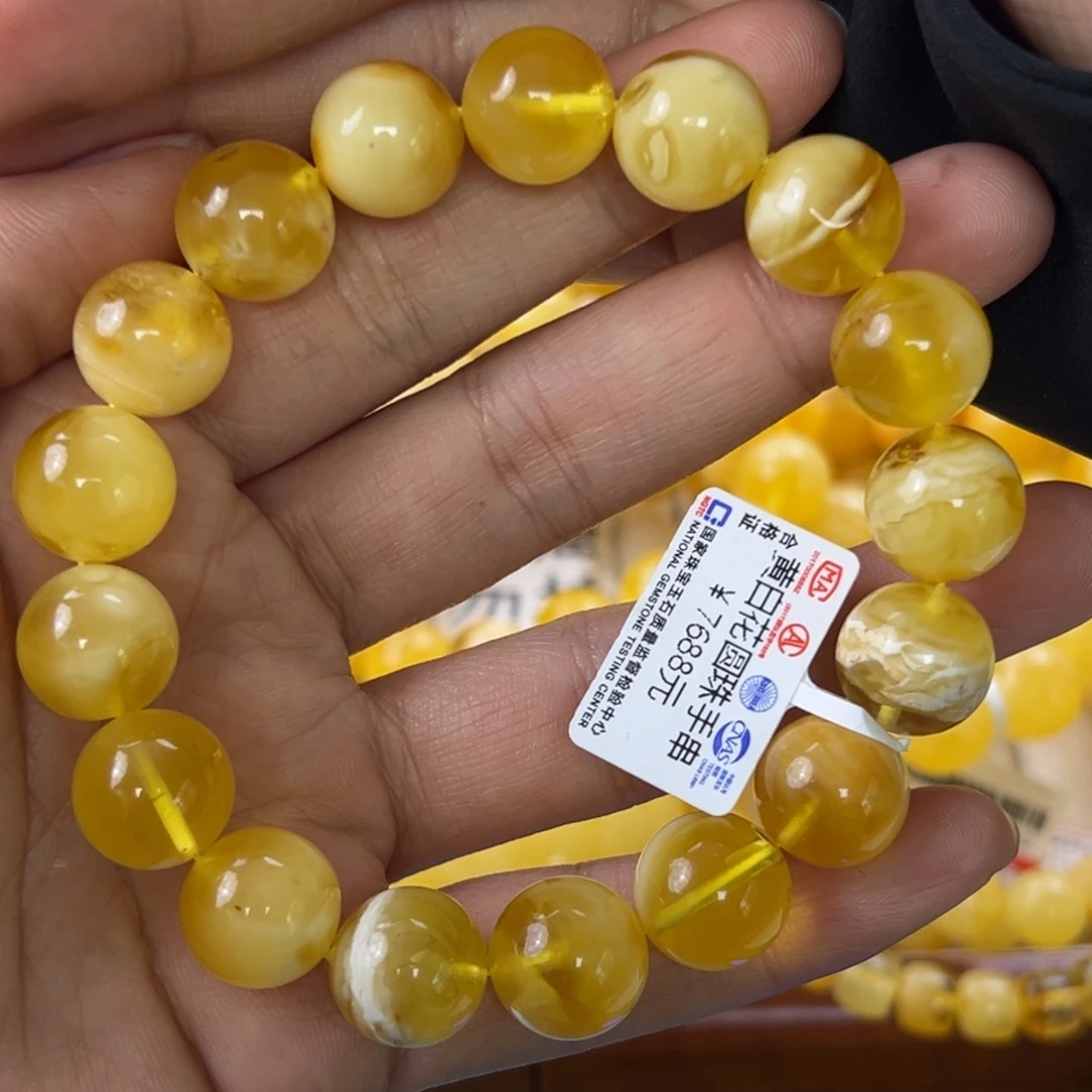 琥珀未镶嵌珠宝奇石