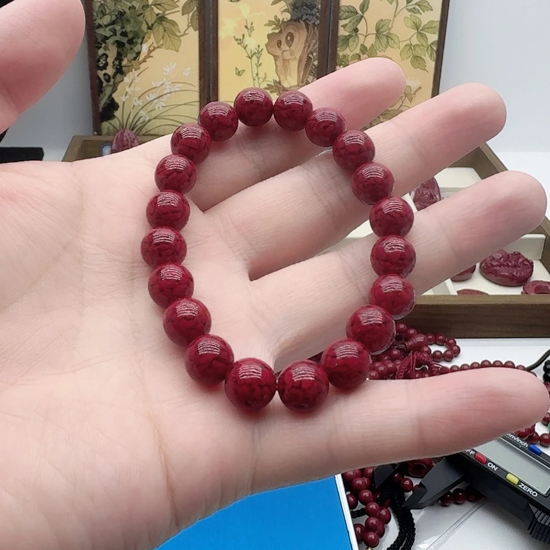 天然辰砂原矿晶体