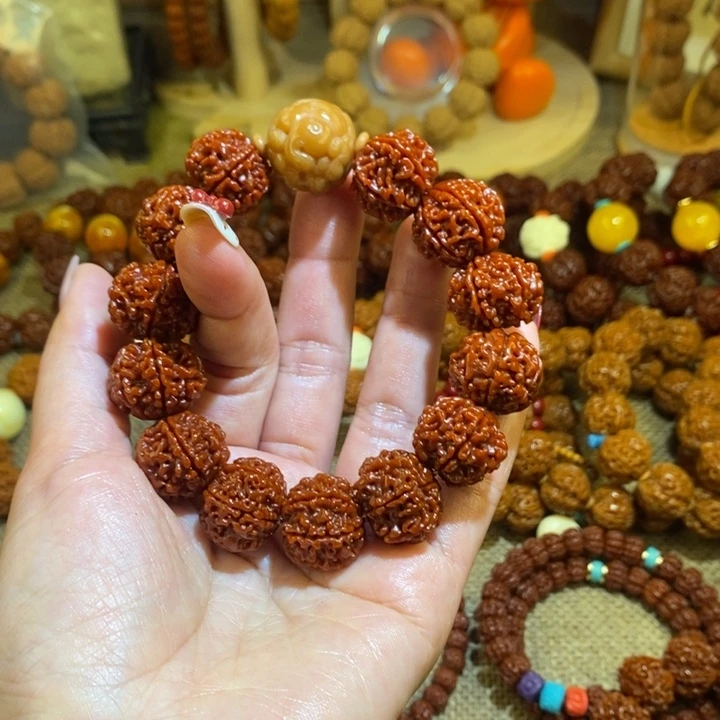 金刚菩提手串206玉华貔貅