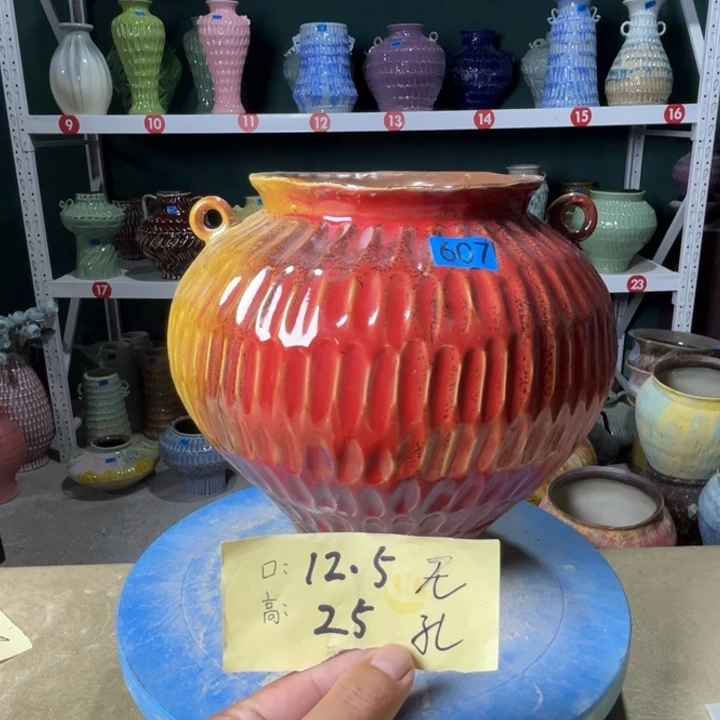 景德镇陶瓷花盆花器607