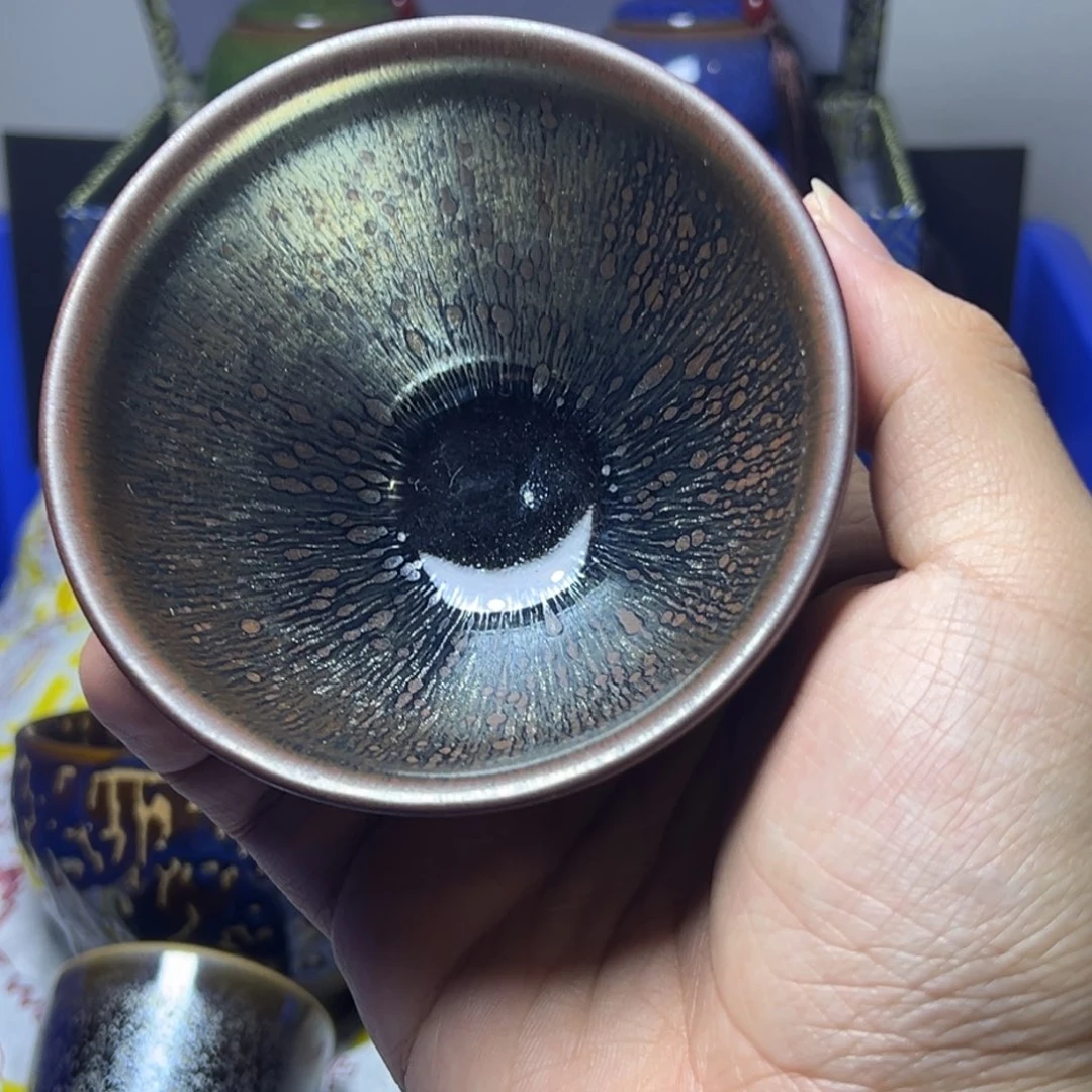 茶盏建阳建盏喝茶主人杯