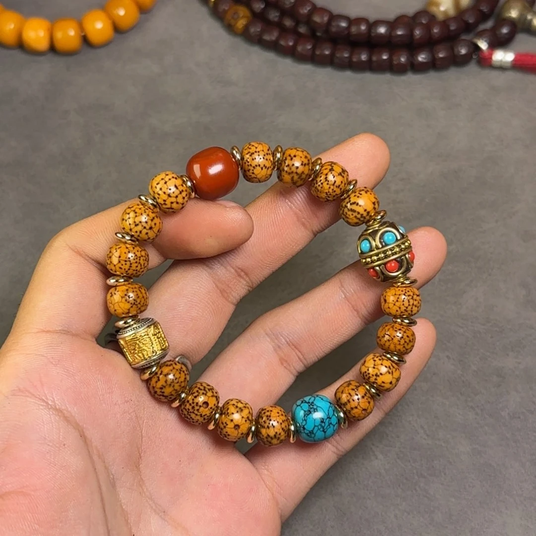 吊坠星月菩提青****装星月