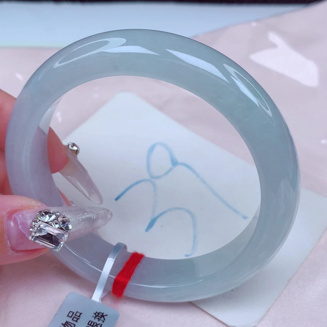 翡翠手镯未镶嵌天然缅甸翡翠A货手镯