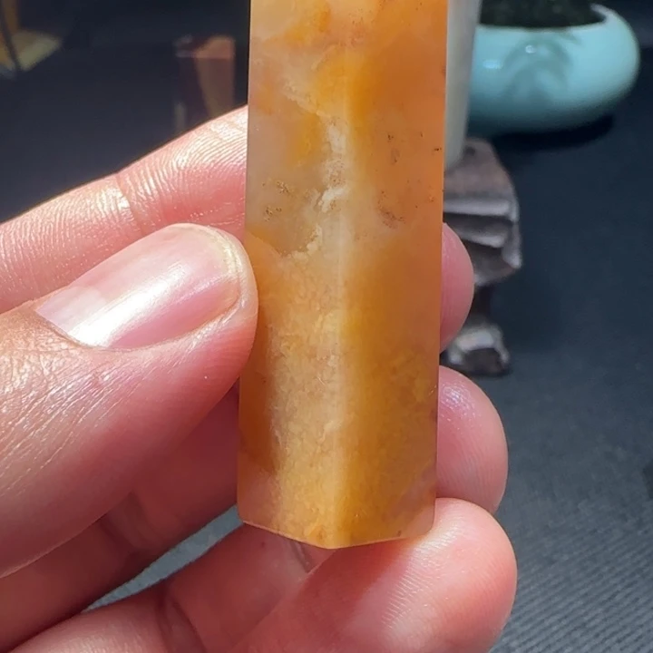 寿山石福集福寿山石印章