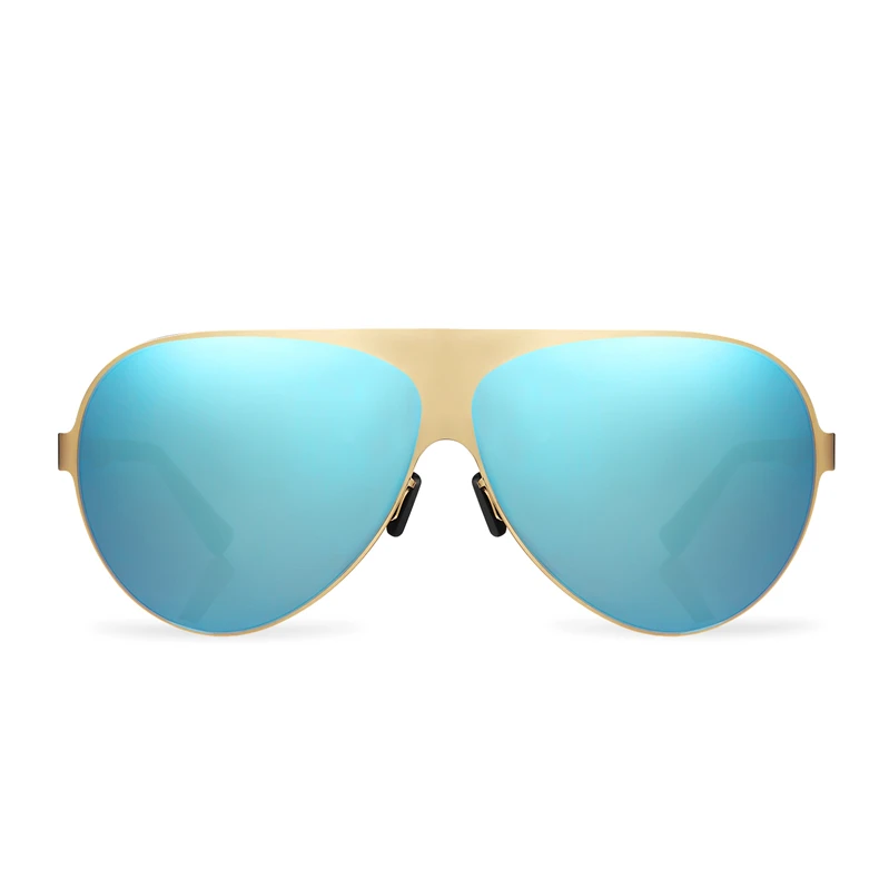 超轻飞行员太阳镜男大脸彩膜蛤蟆镜开车墨镜女大框个性司机驾驶镜