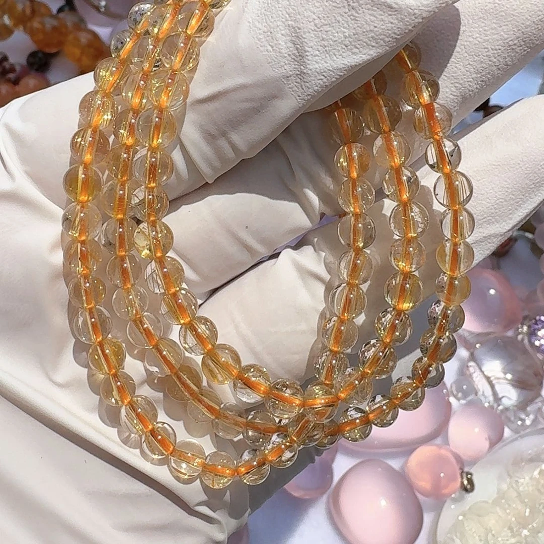 水晶手链未镶嵌山*