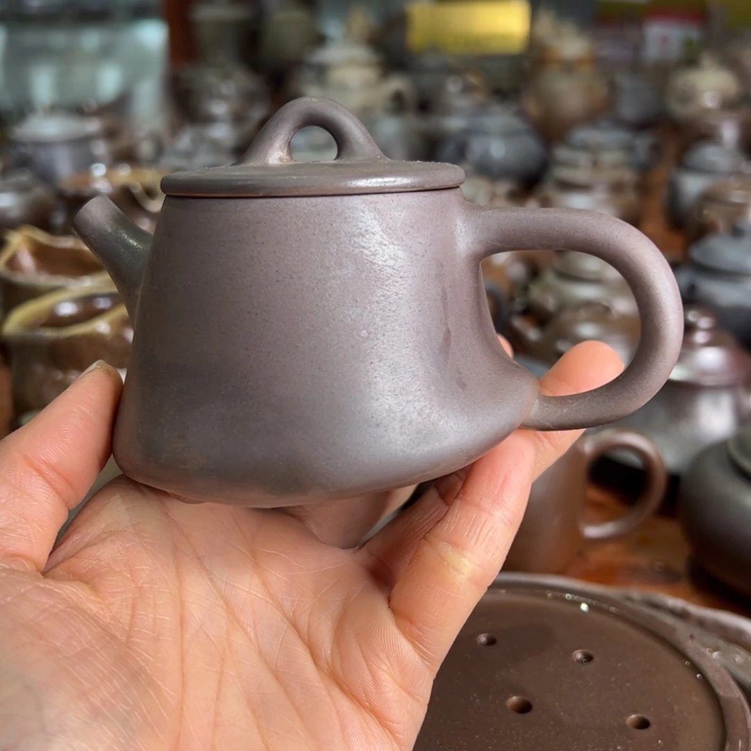 贵台龙窑柴烧茶壶78