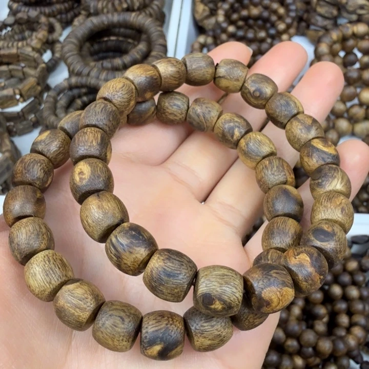 沉香手串沉香绿奇楠陆河鼓珠多样性发其一 9