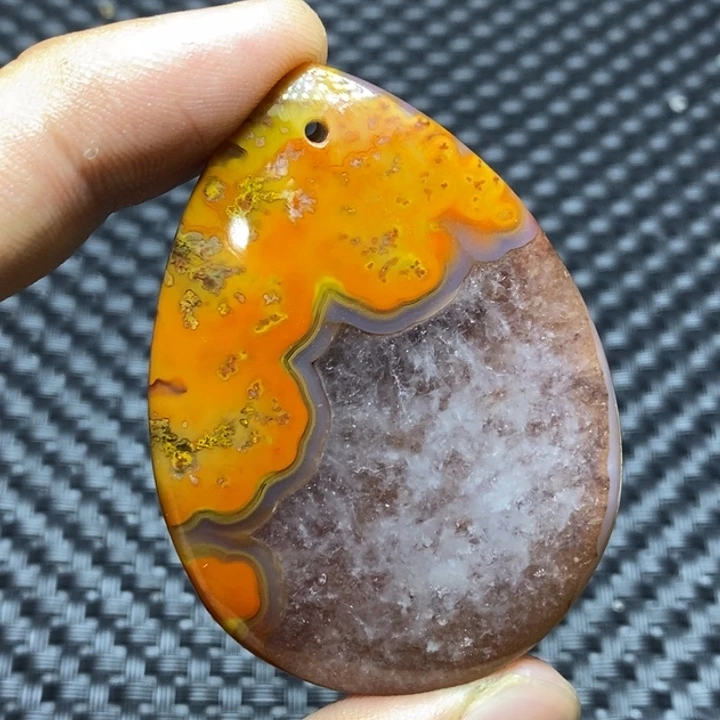 玛瑙/玉髓颈饰未镶嵌霹****箭