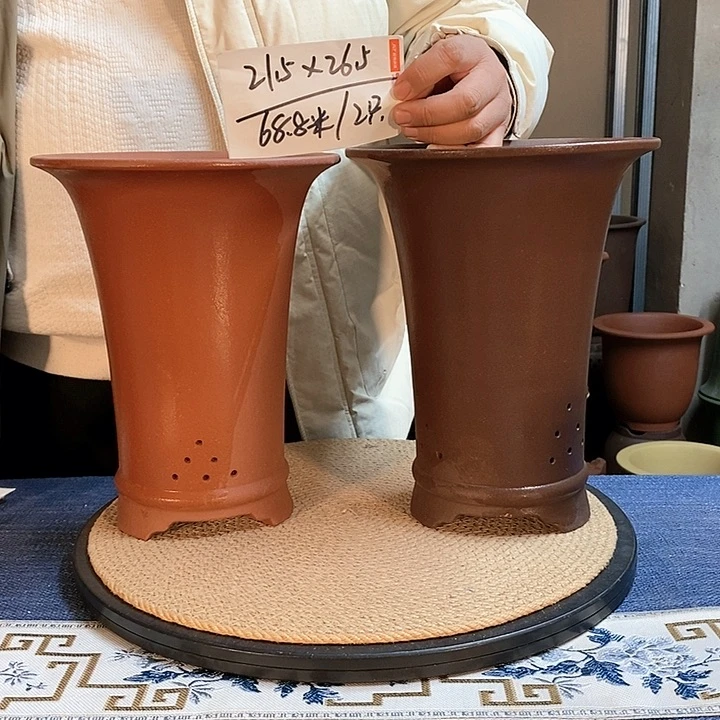 紫砂花盆紫砂花盆