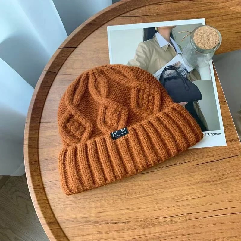 秋冬软糯百搭帽子