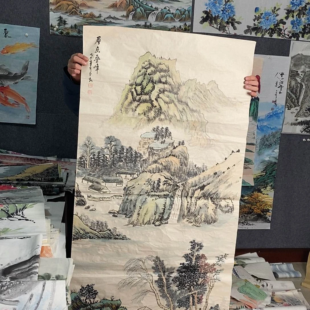 国画纯手写手绘作品85