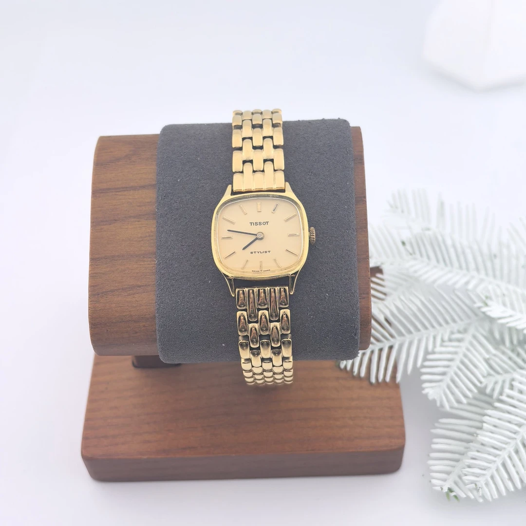 95新 Tissot/天梭 中古天梭女表/手动机械/表经22*20mm/01688