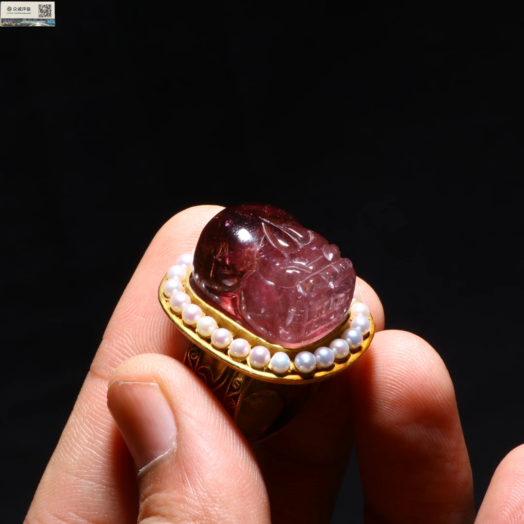 1031004/博古通今/集古藏今/碧玺戒指/古董首饰