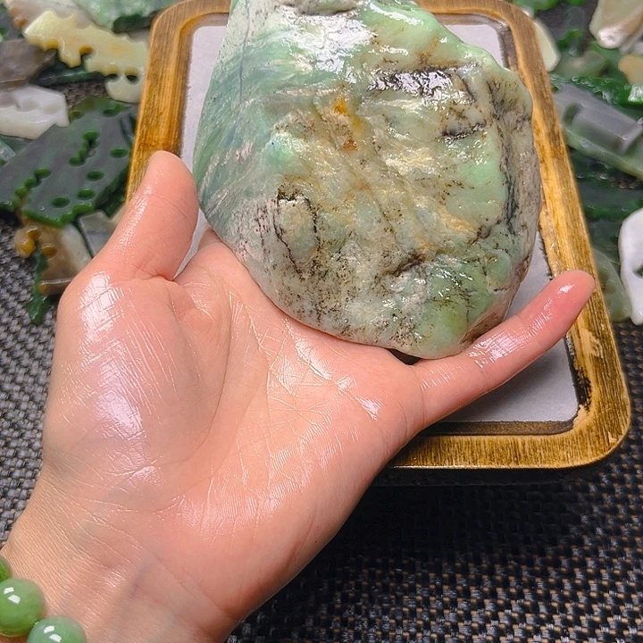 未镶嵌和田玉珠宝半成品随*