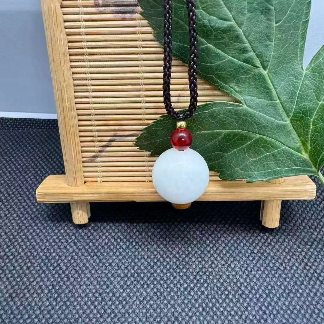 天然玉石和田玉转运珠吊坠多样款式