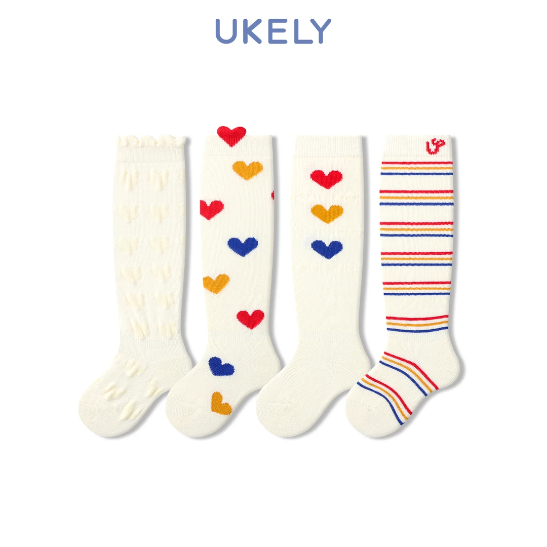 婴儿长筒袜春秋季不勒腿a类棉袜宝宝过膝袜秋冬防下滑儿童小腿袜