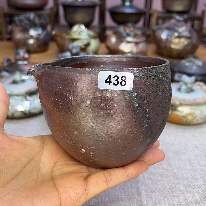 裸柴烧陶瓷手工茶器