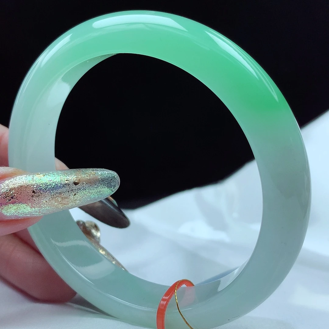 未镶嵌手镯翡翠57圈0944