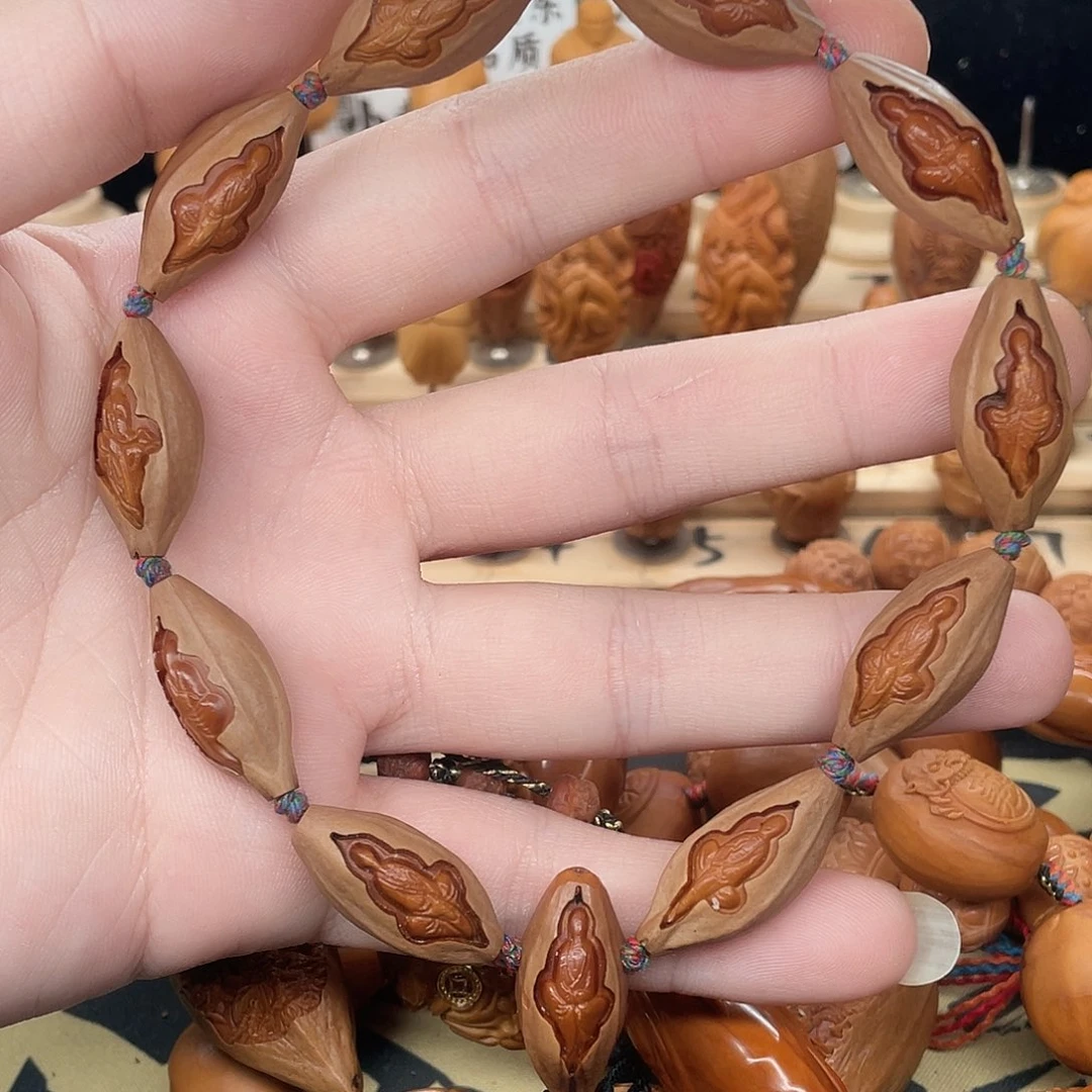 手串/手链橄榄核包衣无相佛