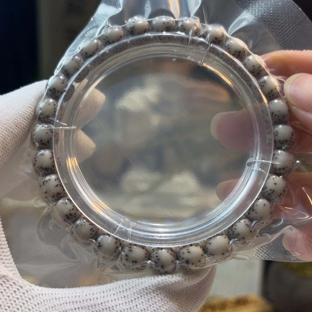 星月菩提手串骨瓷白A13