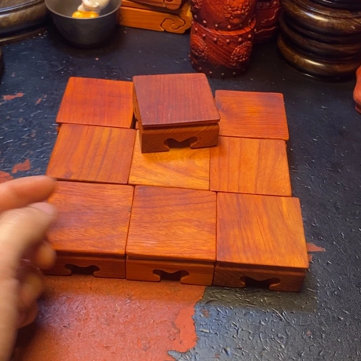 非洲紫檀（红花梨）老****锁