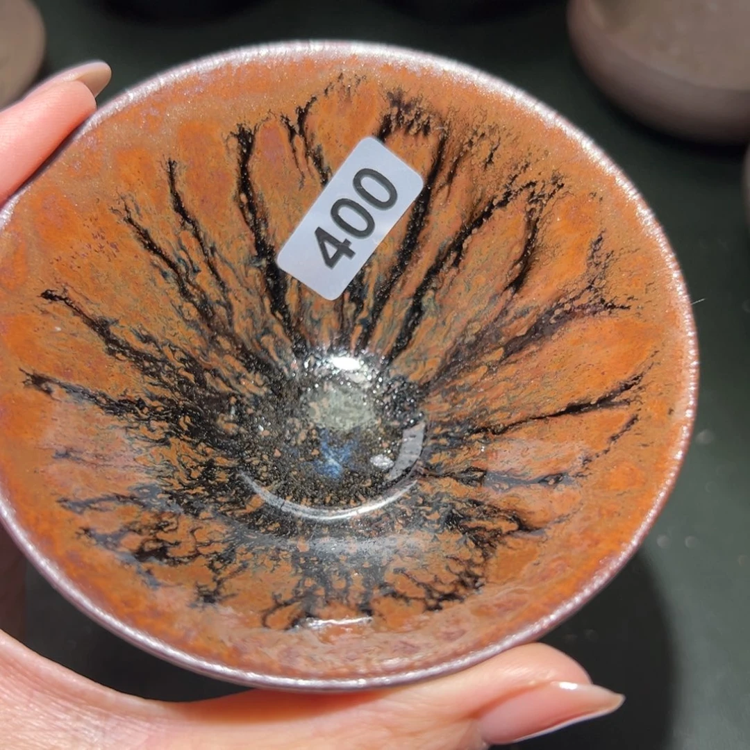 V***u茶盏全手工原矿原釉建盏