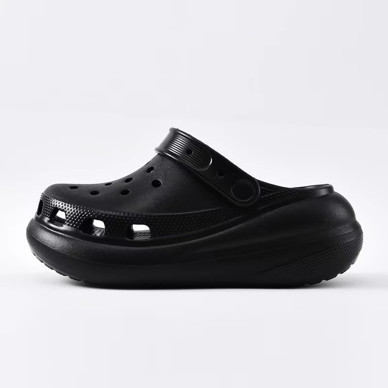 洞洞鞋半包头女拖鞋