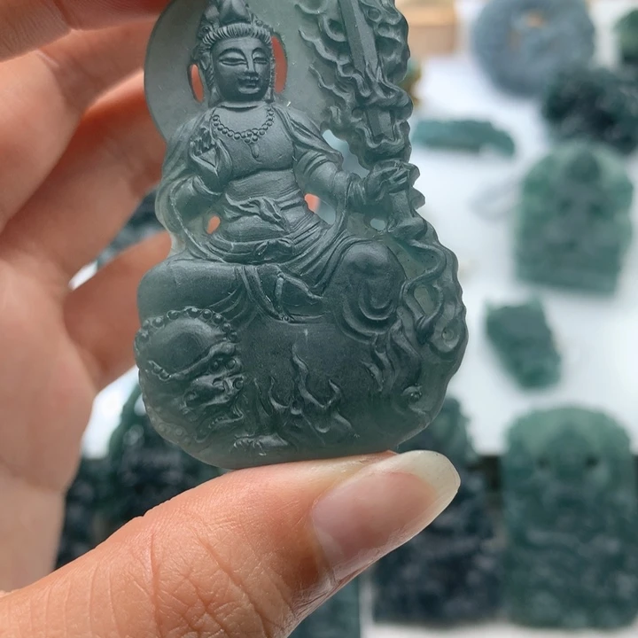 未镶嵌定制翡翠毛货不退不换