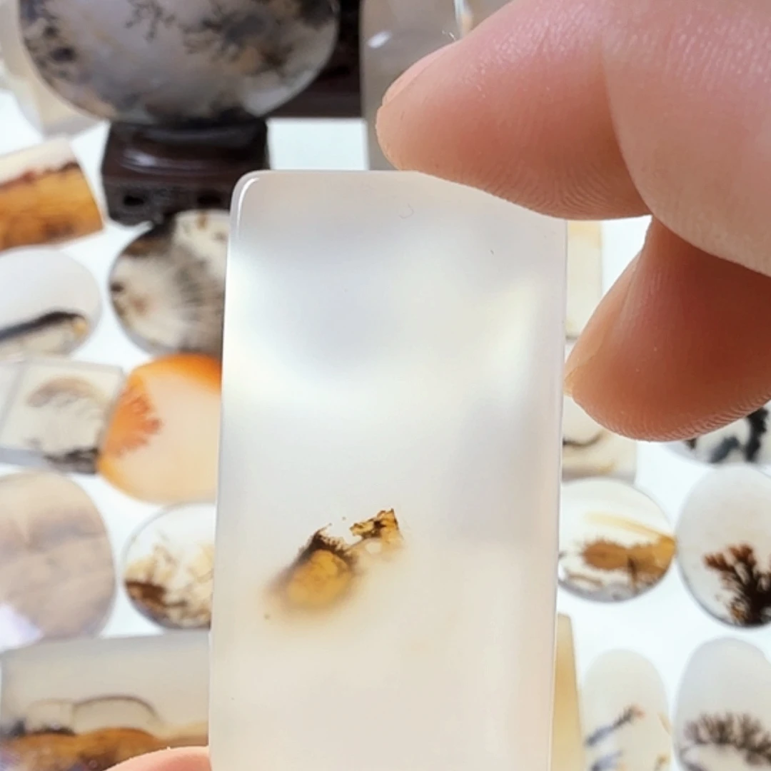 玛瑙/玉髓未镶嵌珠宝半成品