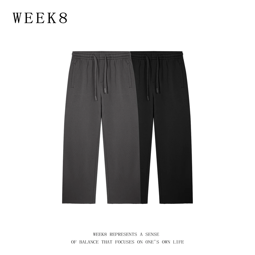 秋季秋冬新款美式宽松直筒休闲裤痞帅男士男生男款士裤子男裤子