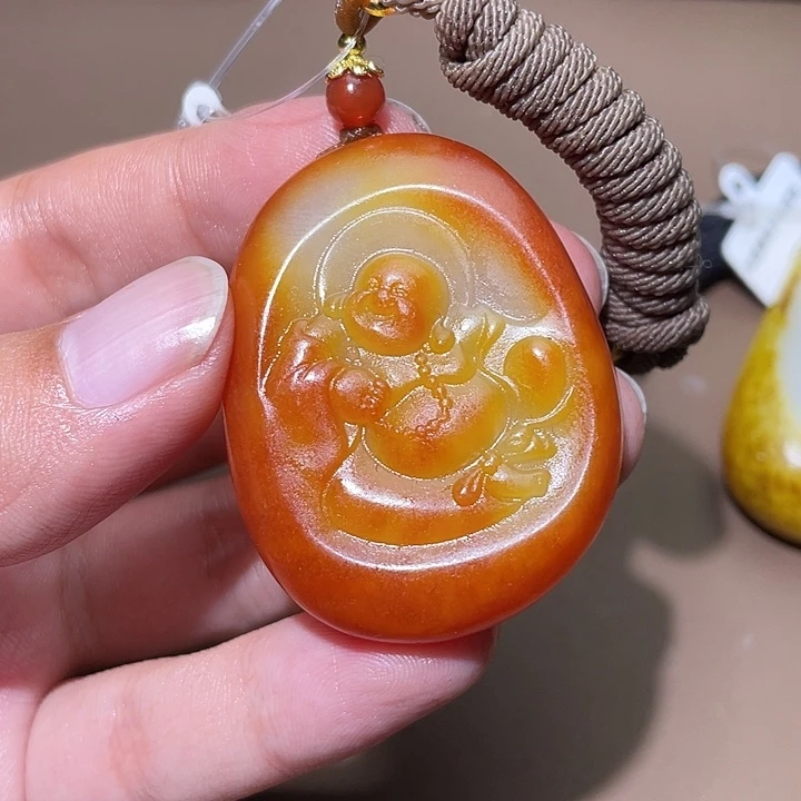 和田玉颈饰未镶嵌Y