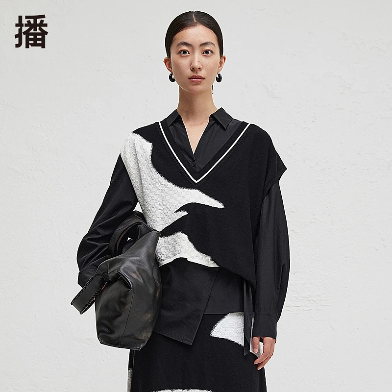 【直播专属】播设计师胶囊系列毛针织衫BDR3SD3065