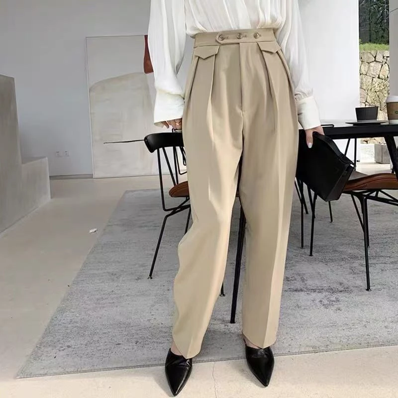 休闲裤直筒宽松夏季阔腿高街潮流451