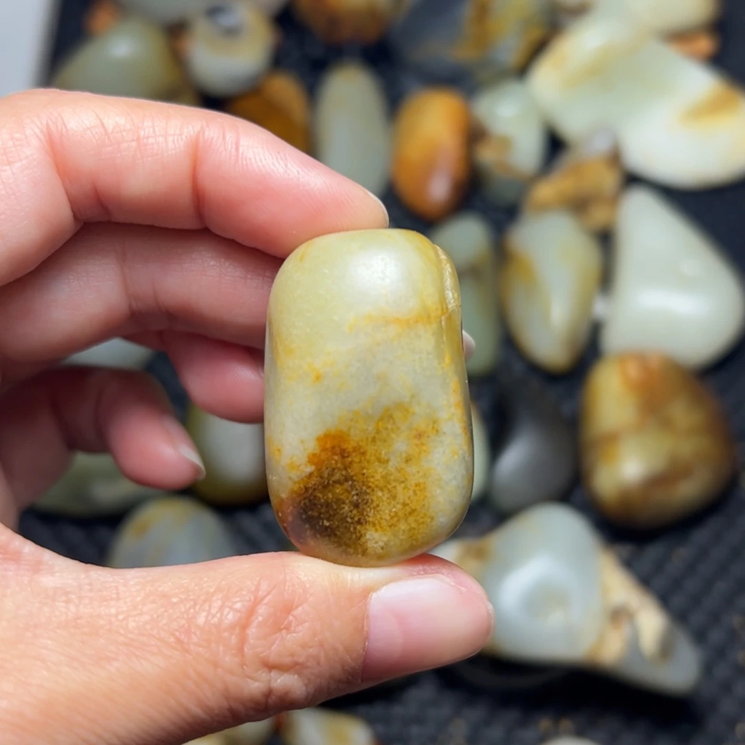 和田玉未镶嵌挂件88