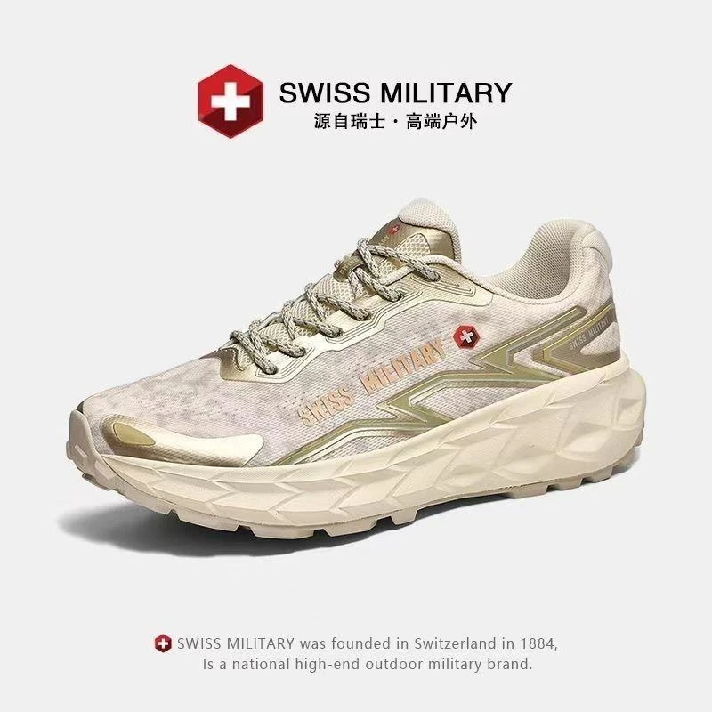 2025新款情侣款户外运动跑步鞋舒适轻便厚底老爹鞋男女同款SM8833