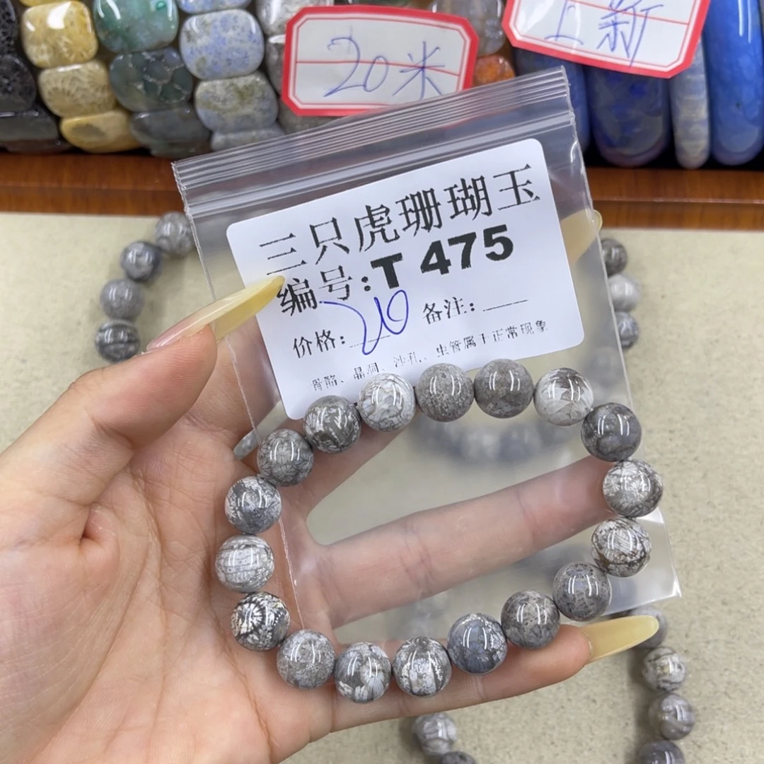 宝***咪硅化珊瑚（珊瑚玉）h未镶嵌