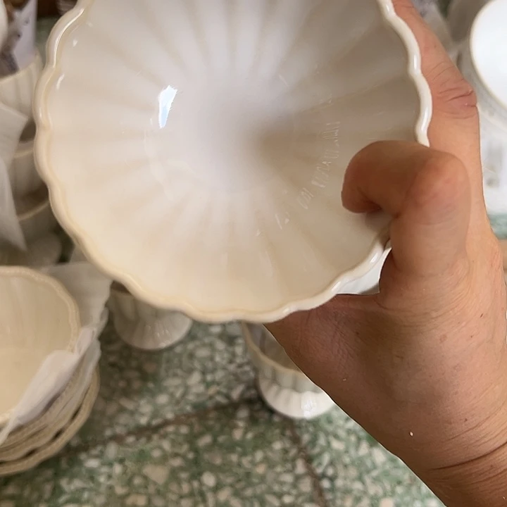 瓷片默认瑕疵商品高脚
