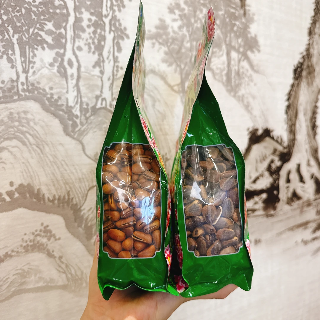 原味松子700特大颗粒+油炸松子900大颗粒【组合装】2斤