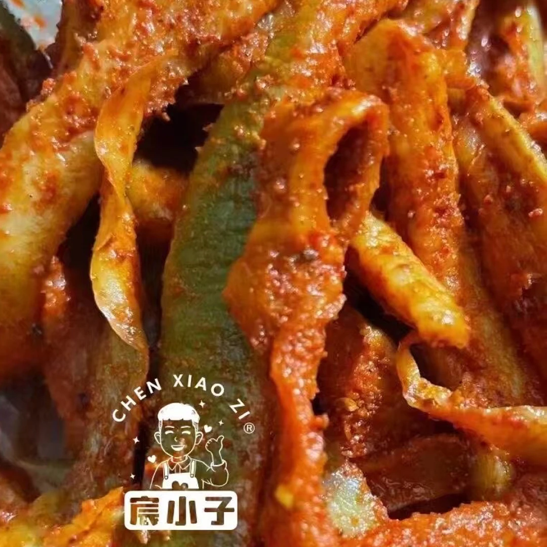 精选砀山特产麻辣辣五香零食款嘎嘣脆萝卜干，400g/罐，拍一发二