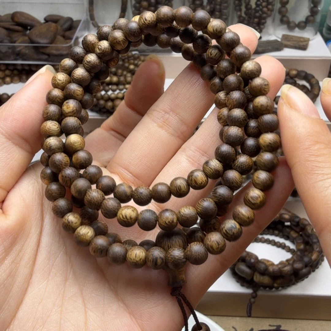 沉香碎屑沉香卡5多圈沉水浮