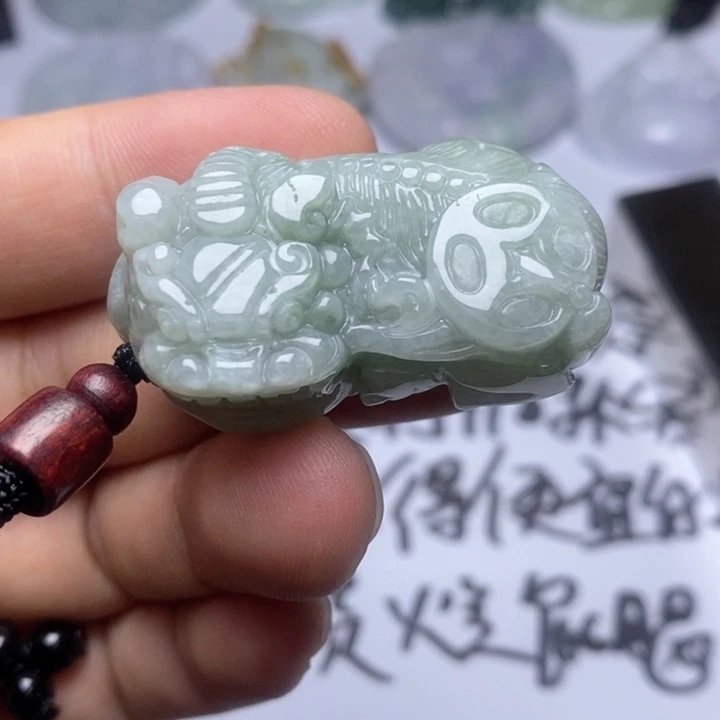 颈饰未镶嵌翡翠翡翠
