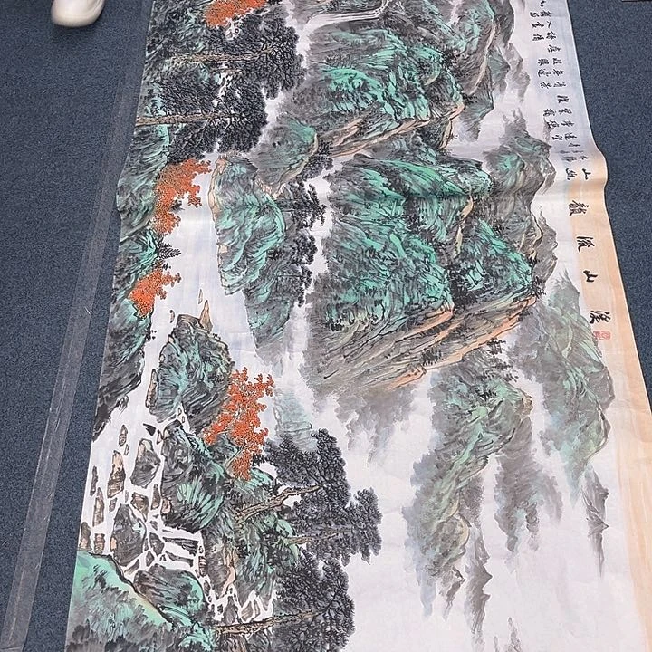 国画纯手绘字画宣纸