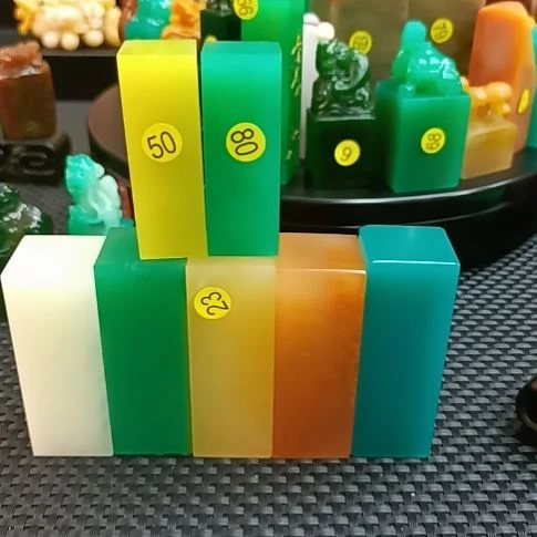 寿山石印石情***花情老师