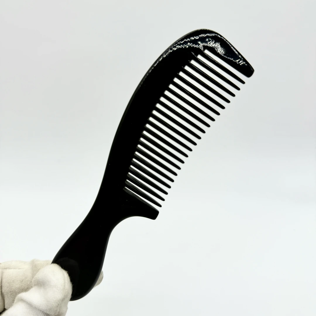 黑水牛角梳包包梳养发护发F0565